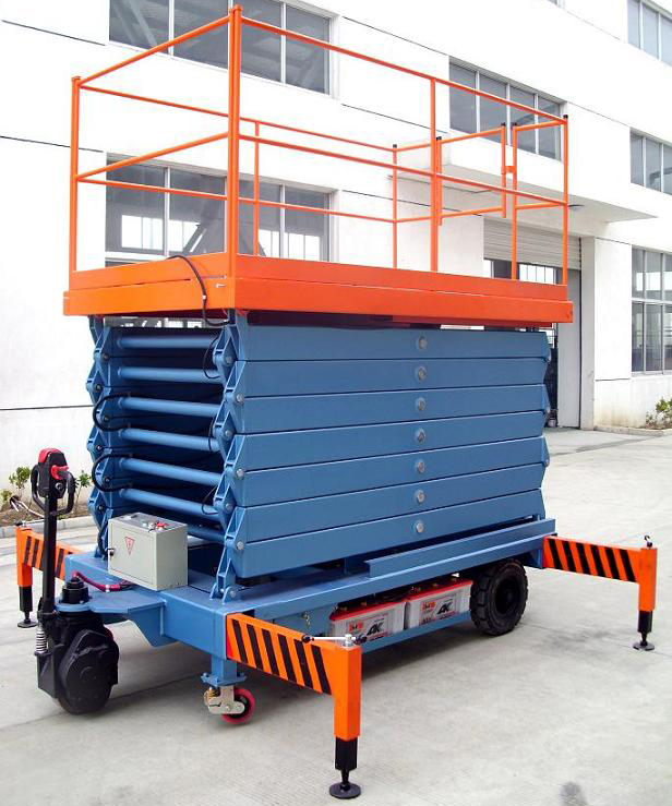 秦皇岛助力行走剪叉式高空作业平台